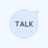 파랑 카톡테마 - 심플 카톡테마 icon