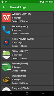 AFWall+ (Android Firewall +) Screenshot