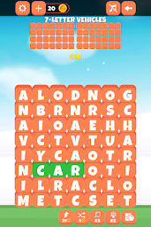 WordFind Blocks Crusher - search for the words