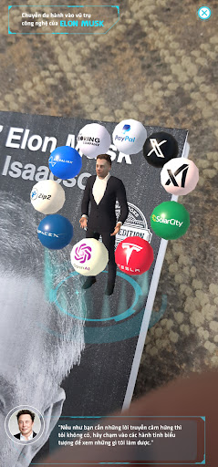 Android application AR CoverStory screenshort