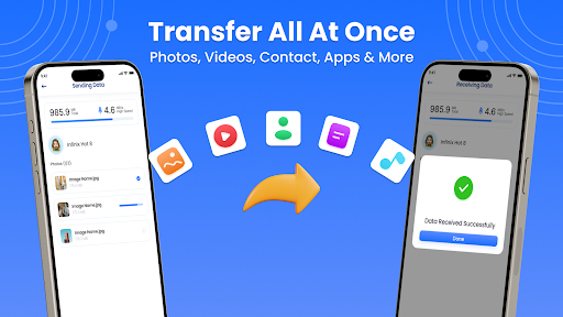 Android application Phone Clone All: Smart Switch screenshort