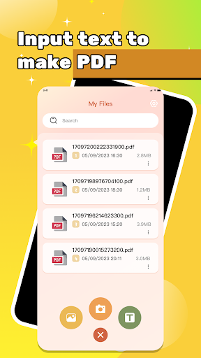 EZ PDF - Image&text&PDF Screen 3