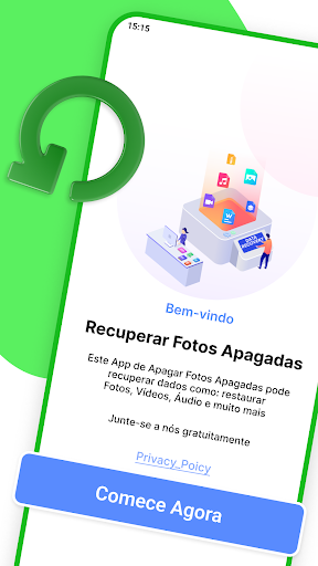 Visualização do aplicativo