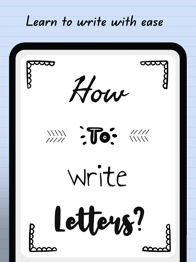 Screenshot of Cursive Handwriting Practice