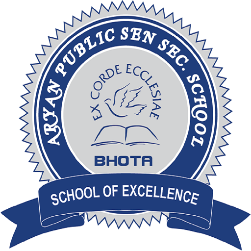 Aryan Public School Bhota logo