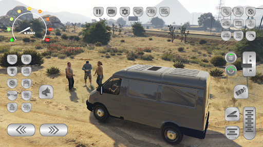 Minibus Gazelle Truck Driving Screen 3