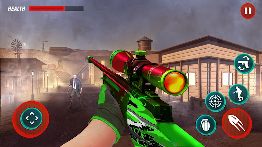 Captura de Pantalla 3 Super DEAD TARGET: Zombie Game android