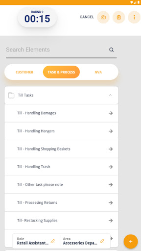 ReTime - Efficiency Study Screen 3