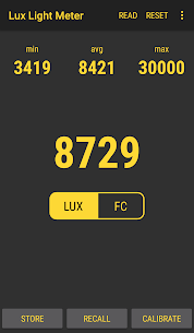 Lux Light Meter Pro MOD APK (قفل نشده، بدون تبلیغات) 1