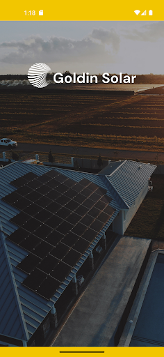 Android application Goldin Solar screenshort