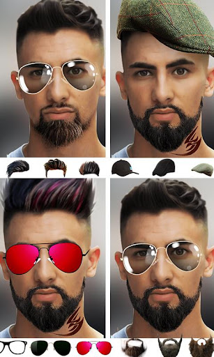 Men Hairstyle 2020 with beard, Mustache, tattoo