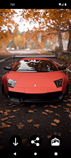 Android application Supercar Wallpapers screenshort