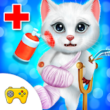 Kitty & Puppy Doctor Checkup Hospital icon