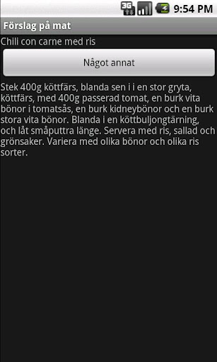 Matförslag Screen 2