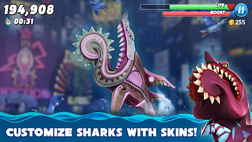 Hungry Shark World MOD APK: Versi Terbaru 4.6.2 Unlimited Money dan Cash Gratis Gallery 3