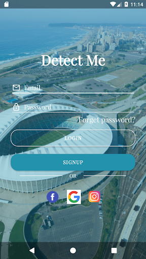 DetectMe Screen 2