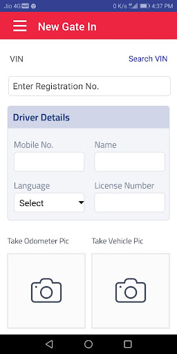 Android application Apex IB Service App screenshort