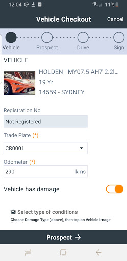 Test Drive Screen 3