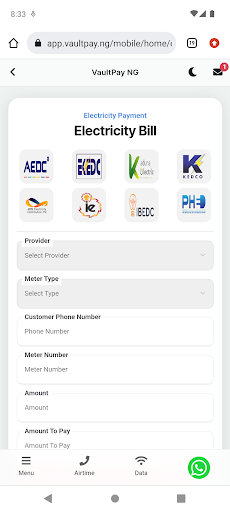 VaultPay.NG Screen 3