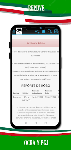 CHECA AUTOS ROBADOS MX Screen 2