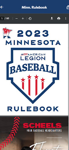 Minnesota Legion Baseball Screen 2