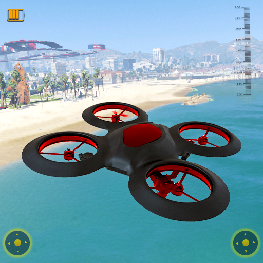 Drohnen-Flugsimulator-Spiel 3D
