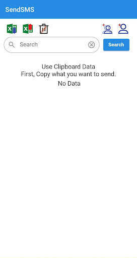 Android application EzSms,groupsms,excelsms screenshort