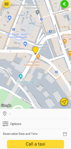 Radiotaxi Trieste Screen 2