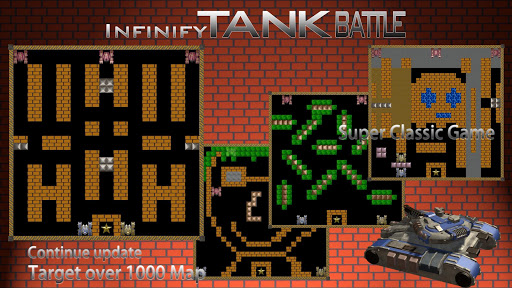Infinity Tank Battle - 8 bit Classic Console Game 8.00 screenshots 1