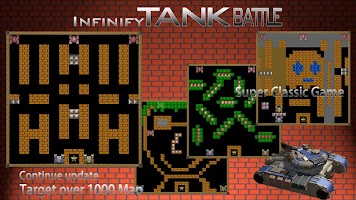 Infinity Tank Battle - 8 bit Classic Console Game