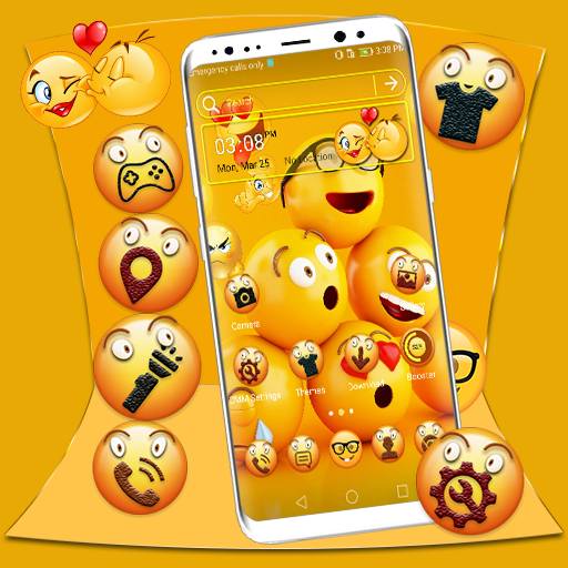 Cool Emoji Launcher Theme  Icon