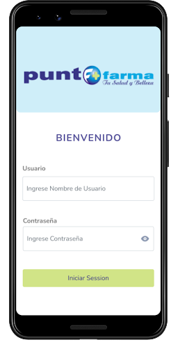 Android application Punto Fiscal screenshort