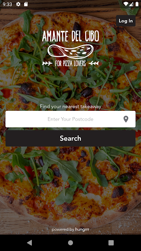 Android application Amante Del Cibo screenshort