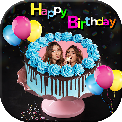 Name Photo On Birthday Cake logo