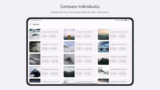 Screenshot of Photo Compress - Image Resize