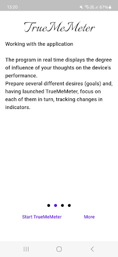 TrueMeMeter Screen 2