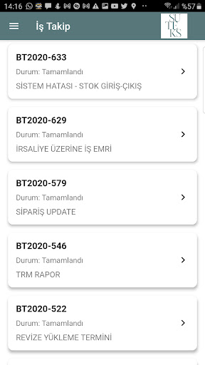 Sum Yazılım Screen 2