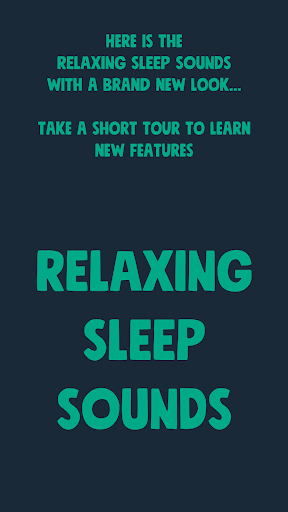 Android application Relaxing Sleep Sounds screenshort