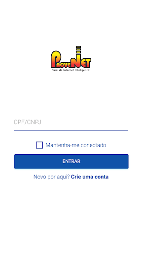 Android application ProveNET Inteligente screenshort