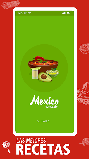Android application Comida Mexicana : Recetas screenshort