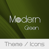 Modern Green Theme  + Icons icon