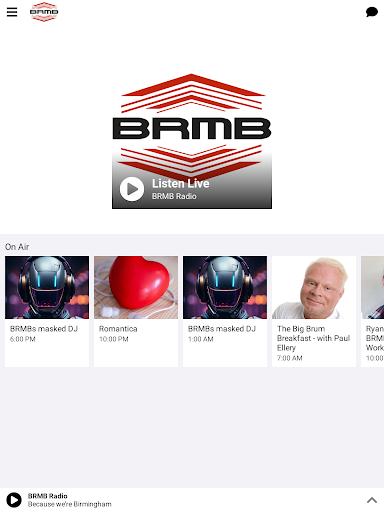 BRMB Radio Screen 3