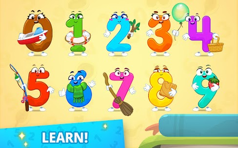 Numbers for kids – learn to count 123 games! 1