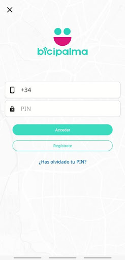Android application Bicipalma screenshort