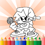 Cover Image of Baixar Coloring Page Game - FNF 2022  APK