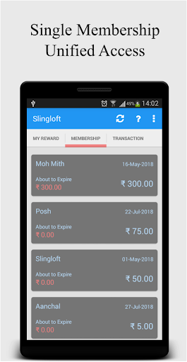 Slingloft - Your Reward Wallet Screen 3