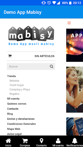 Demo App Mabisy Screenshot 2 - AppWisp.com