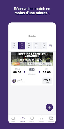 Seraing Tennis Club Screen 3