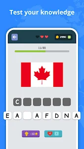 Flags of Countries: Quiz Game