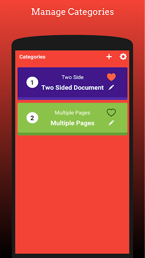 Android application Virtual Id Card Holder screenshort